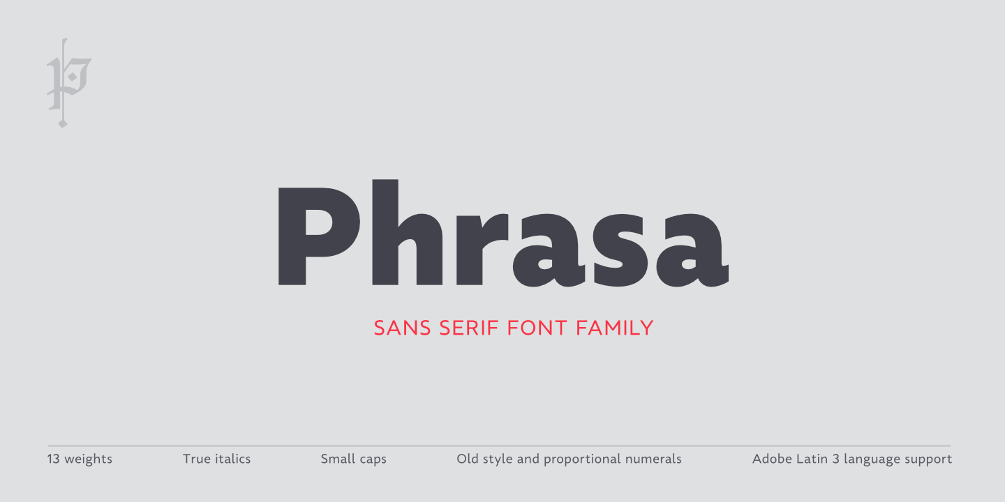 Phrasa Font